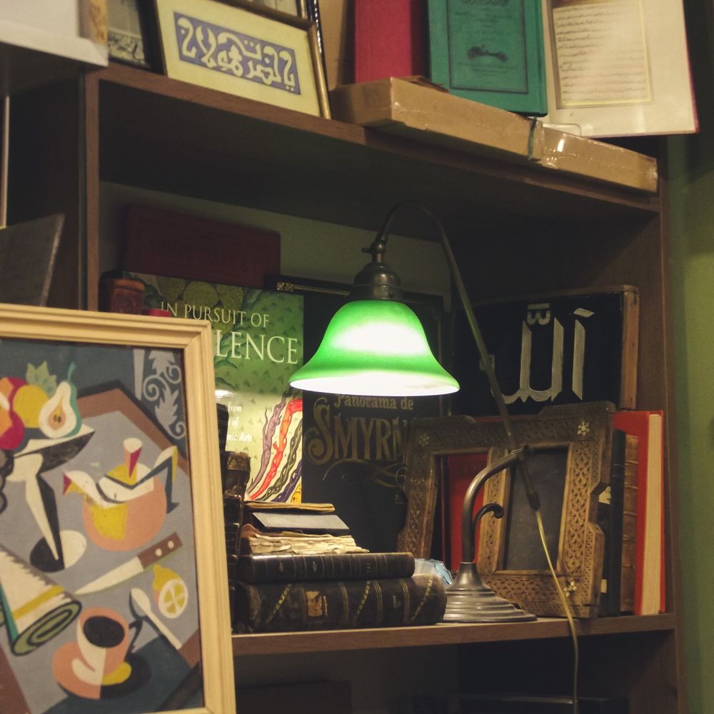 Bookshelf detail