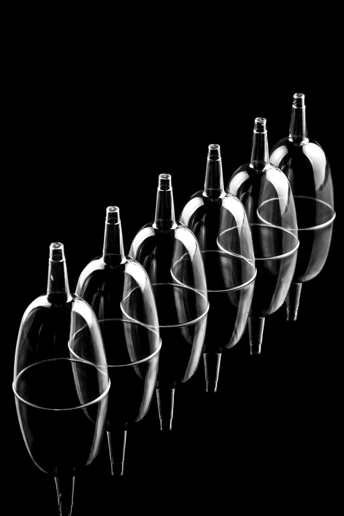 Wine glass line art
